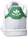 adidas Stan Smith J Zapatillas Unisex Niños, Blanco (Footwear White/Footwear White/Green 0),...