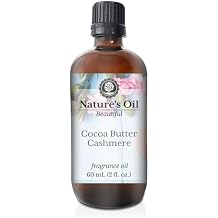 Cocoa Butter Cashmere Fragrance Oil for Perfume, Cologne, Beard Oil, Diffusers, Soap Making, Candle Making, Lotion, Home Scents, Linen Spray, Bath Bombs 2 Fl Oz
