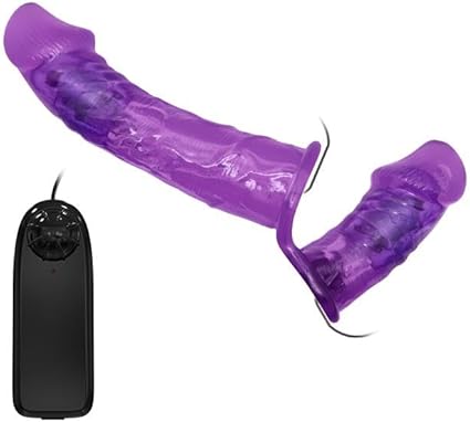 Ultra Passionate Harness Dual Motor Vibration Morado