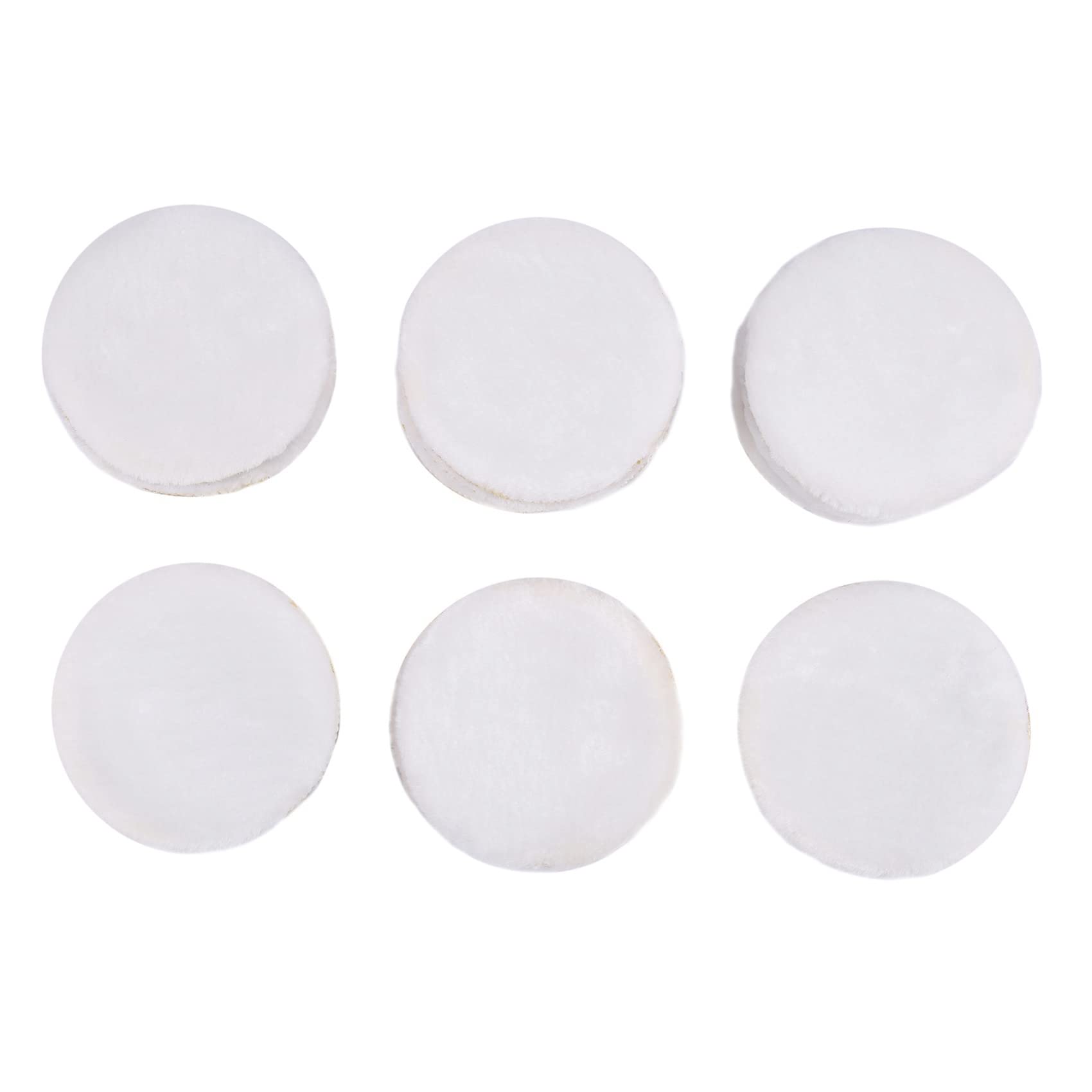 60 Pezzi 125mm Pad di Lucidatura Auto 5 Pollici Polacco Ceretta Tamponi Fibra Lucidatrice Pittura Auto Cura