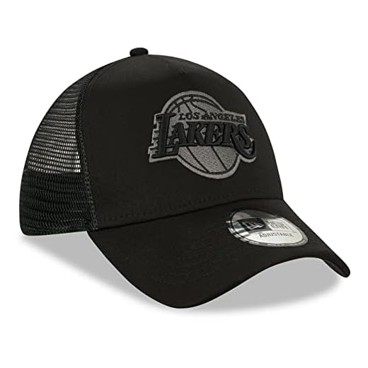 New Era Chicago Bulls NBA Tonal Black A-Frame Adjustable Trucker Cap