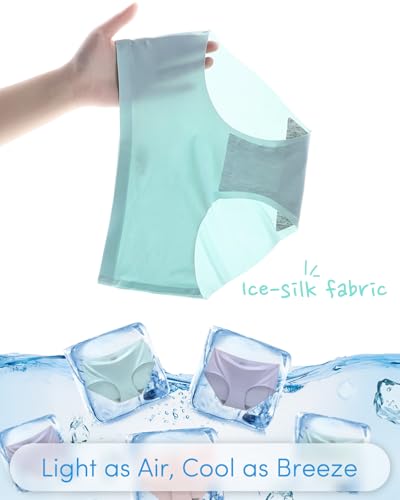 Charmi Teen Girls Seamless Underwear No Show Panties Full Coverage Pack of 122