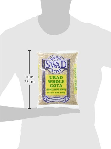 Miniatura 2 de Great Bazaar Swad Urad Dal entero, blanco, 2 libras