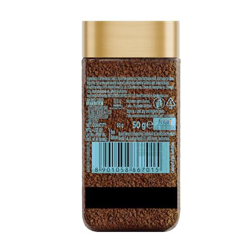 Image of NESCAFE Gold Instant Coffee Powder | Premium Imported Coffee | Freeze Dried | Rich & Smooth Taste | 50g, Jar (Pack of 2)