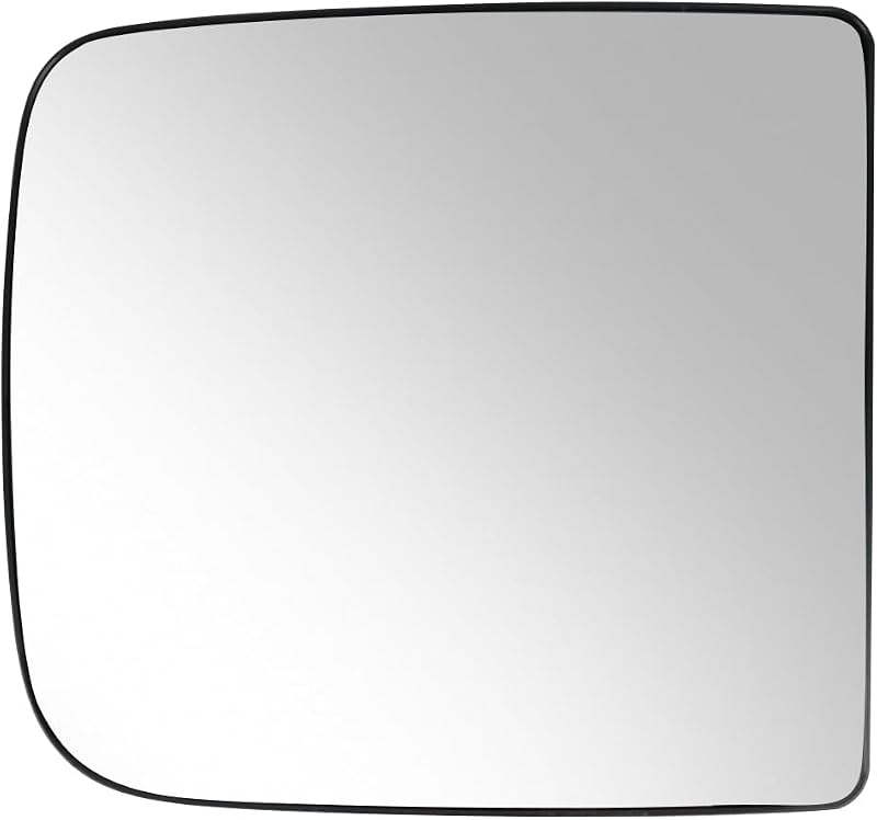 Vidro do espelho retrovisor direito convexo aquecido Generic para Dodge/Ram 1500, 2500 e 3500 2010–2020 – 3 presilhas