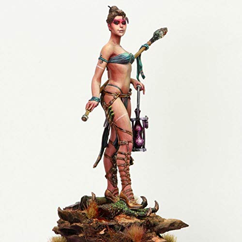 Figura modelo guerrero antiguo 75mm resina sin pintar miniatura 2