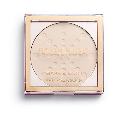 Makeup Revolution, Bake & Blot, Translucent, Powder, 5.5g