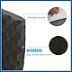 A ABSOPRO 7-14mm Dicke 10.8sqft Dämmmatte Auto Schallschutzmatte Dämmung Isolierung Schallschutz selbstklebend Schalldämmungs Dämpfungs Matte 59.06x39.37 Artikelaustausch