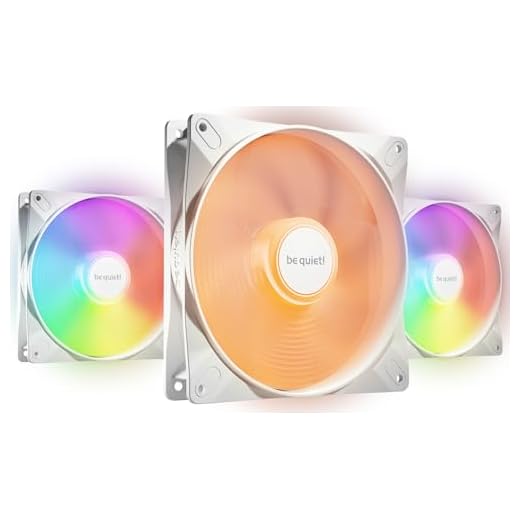 be quiet! Light Wings LX 140mm PWM high-Speed PC Case Fan | White | Triple-Pack | BL131
