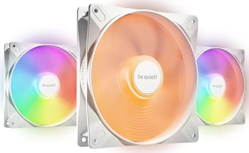 Ventilateur PWM 140mm be quiet! Light Wings LX White x3 pour boîtier PC