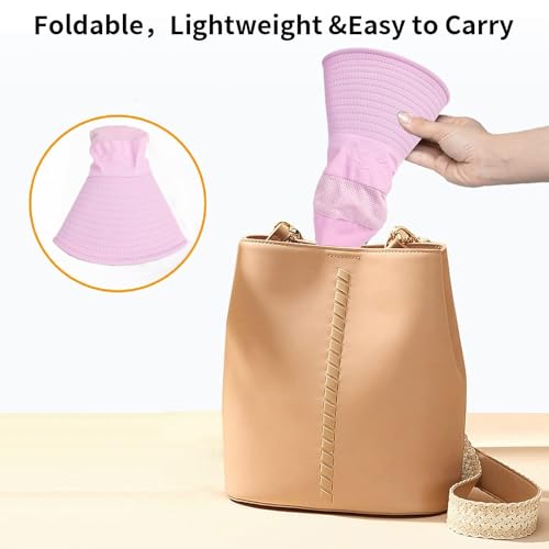 Image of Sun Hats for Men Women Fishing Hat UPF 50+ Breathable Wide Brim Summer UV Protection Hat