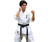 Victorbudo USA 12oz Kyokushin Karate Uniform Kids gi & Adult Martial Arts uniform Unisex Karate Gi White Color Size 6
