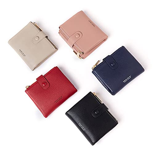 Image of Women's Wallet, PU Leather Wallet Small Wallet Purse for Women, Grey, ONE-SIZE