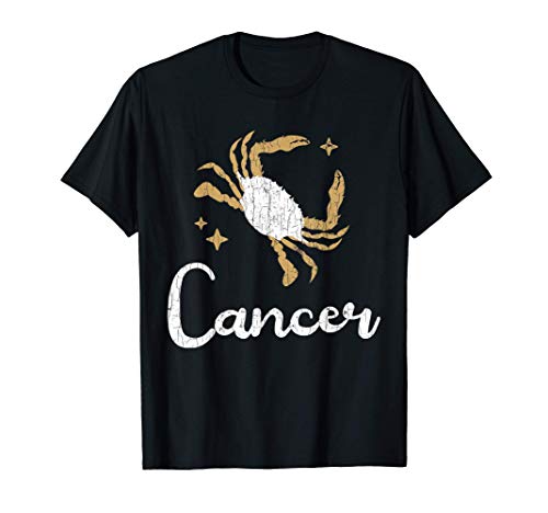 Cancer Zodiac Apparel For Men Women Funny Zodiac Sign Gift T-Shirt