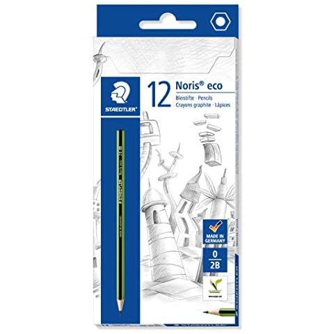 STAEDTLER Bleistift Noris eco, hohe Bruchfestigkeit, rutschfeste Soft-Oberfläche Cover