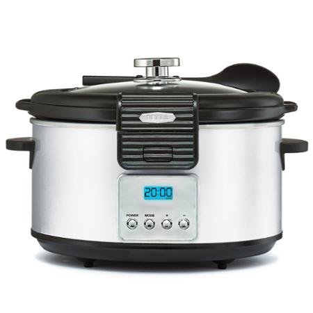 Collection 5 quart Programmable Slow Cooker white