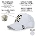 VINTAGE HAVANA Trucker Hats Women | Mesh Adjustable Snapback Hat | Men & Women Cute Trendy Fashion Baseball Cap One Size White/Checkered