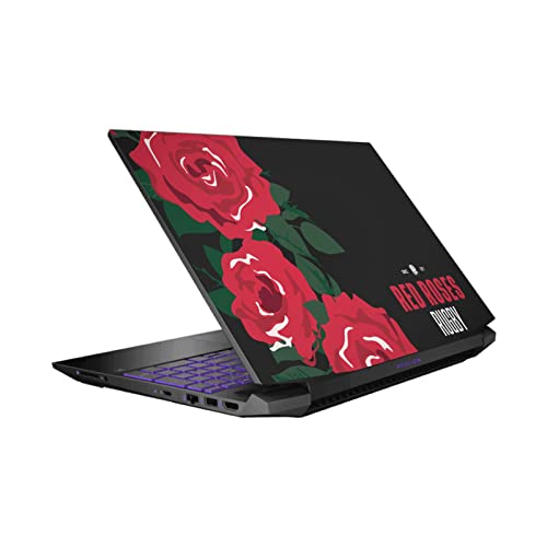 Skin pour HP Pavilion 15.6 protégeant la coque abîmée avec le sticker England Rugby