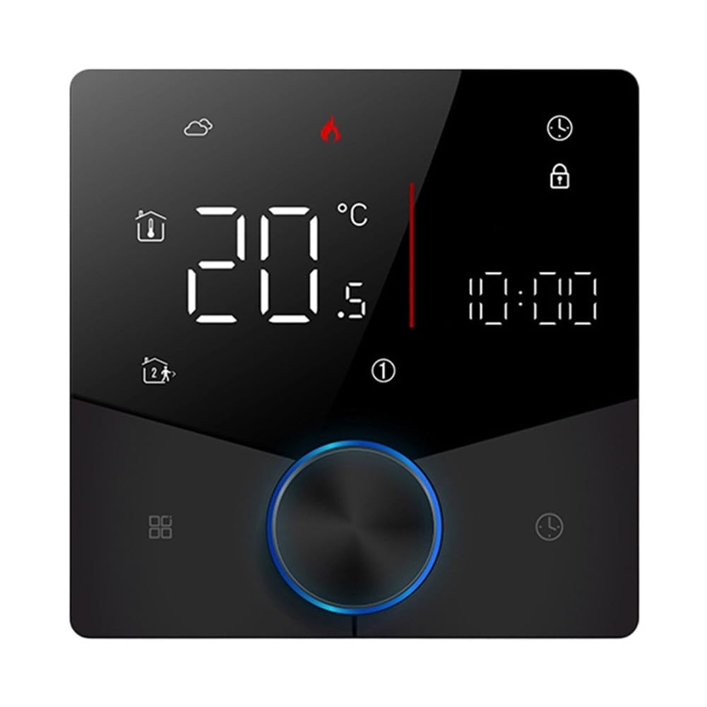 Intelligentes Heizkörperthermostat mit Drehregler und App-Steuerung