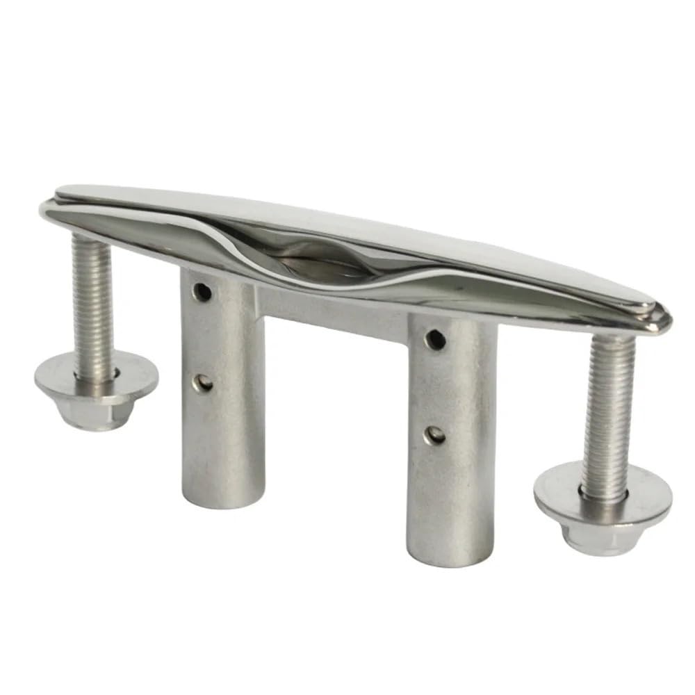 FALKIN 1-częściowy knaga do podciągania łodzi ze stali nierdzewnej 316, chowany, wytrzymały, do montażu podtynkowego knaga do łodzi(10inch(265mm))