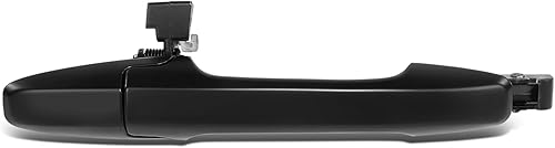 DNA MOTORING Manija de puerta exterior trasera derecha compatible con Honda Civic Sedan 06-11, negro, OEM-DHO-01065