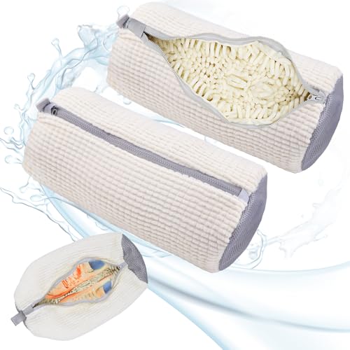 Vibbang 2Pcs Shoe Washing Machine Bag, Trainer Washing Machine Bag, Reusable Laundry Shoes Bags with Zipper, Portable Shoe Cleaning Bag, Shoe Washing Bag for Sneakers Canvas Tennis Running Shoes