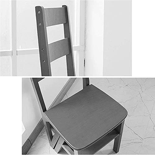 Échelles pliables ménagères en bois et support plante 4 marches - 5