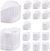 16 piezas de gorro de cocinero desechable Gorro de cocinero ajustable de 9 pulgadas,adecuado para familias,restaurantes,fiestas