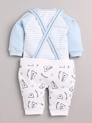Image of BABY GO Designer Half Sleeve Dungaree for Baby Boys