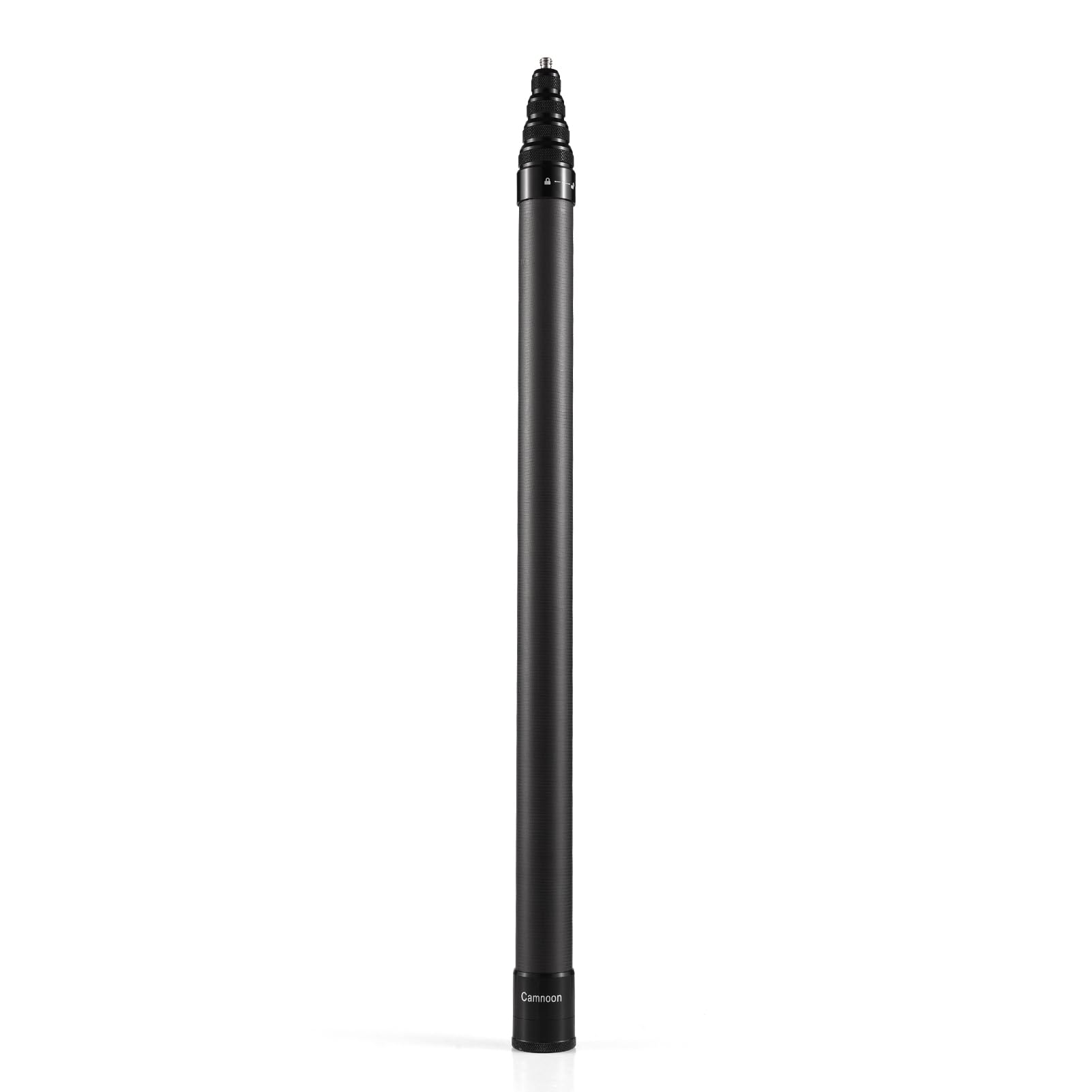 3 mètres Perche à Selfie Invisible pour caméra d'action, Extension réglable en Fibre de Carbone, vis 1/4 Pouce avec Sac de Rangement en Tissu pour caméra d'action Insta 360 One X/One X2/One R/X3/X4
