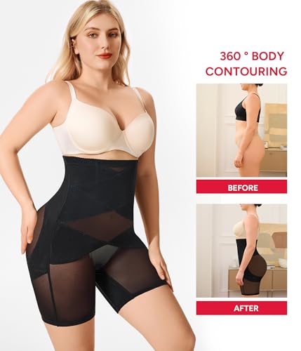 Image of Nebility Womens' Tummy Control High Waist Trainer Body Shaper