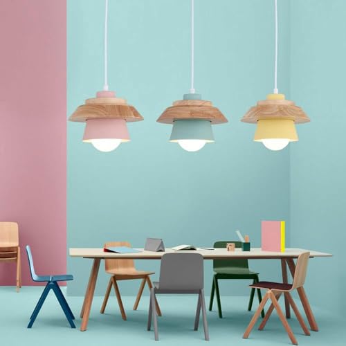 Lámpara de restaurante personalizada rosa para iluminar tu mostrador 4
