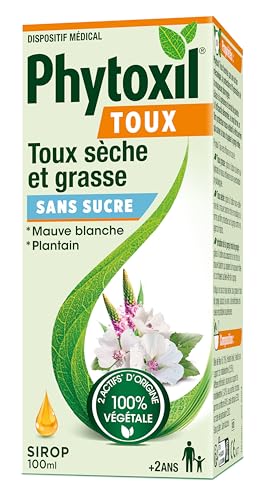 PHYTOXIL TOUX SANS SUCRE - Sirop 100ml -...