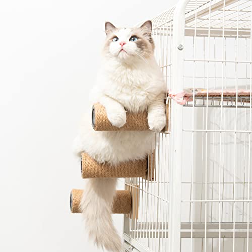 Escalera para Gatos de Madera con 4 Niveles Gris miniatura 5