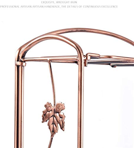 Soporte para botellas de vino metálico de 2 niveles miniatura 4