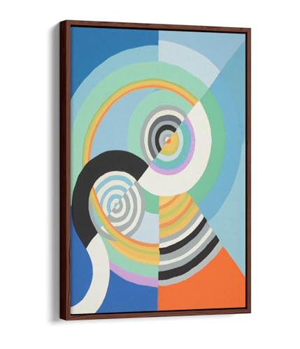 Rythme nø3 par Robert Delaunay une toile vibrante pour sublimer votre salon moderne