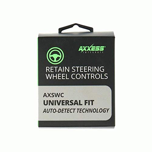 Image of Axxess AXSWC Steering Wheel Control Interface & Metra 40-EU10 Antenna to Radio Adapter Cable for Select 2002-Up BMW /Volkswagen Vehicles,Black