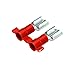 Panduit DV18-250B-3K Reel Smart System Disco Female Disconnects, Vinyl Barrel Insulated, Funnel Entry, 22 - 18 AWG Wire Range, Red, 0.250 x 0.032" Tab Size, 0.150" Max Insulation, 0.29" Width, 0.12" Height, 0.83" Length (3000 Pieces Per Reel)