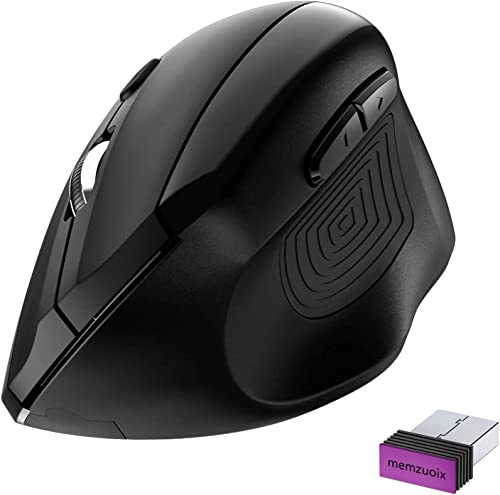 Memzuoix-Wireless-Ergonomic-Mouse-Upgraded-24G-Optical-Cordless-Mice-with-800-1200-1600-DPI-Vertical-Computer-Wireless-Mouse-for-Laptop-Mac-PC-Desktop-for-Right-Hand-Large-Black