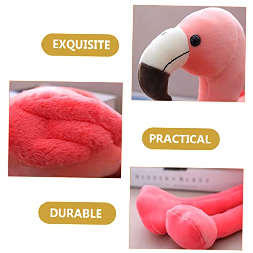 CIYODO Boneca Flamingo Travesseiro De Luxo Para Animais Decoração De Flamingos Pelúcia Para Dormir A