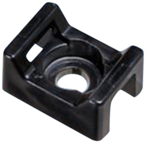 Panduit SGTM3S10-C0 Super-Grip Calbe Tie Mount, Screw Applied, #10 Screw Mounting Method, 0.38
