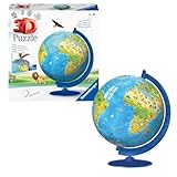 Ravensburger - Puzzle 3D Ball éducatif - Globe terrestre - A partir...