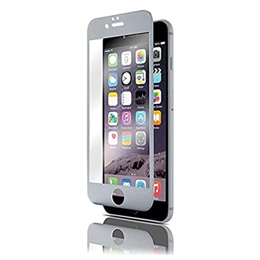 QDOS OptiGuard glas titanium skärmskydd för iPhone 6/6S – rymdgrå