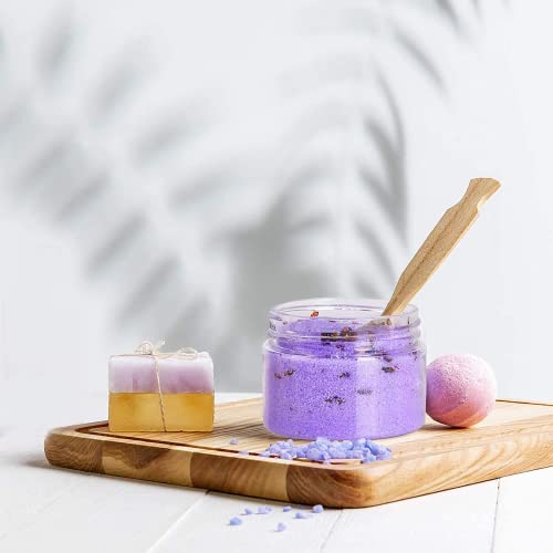 Image of Eternal Moment 36 Pack 1 OZ Plastic Jars Clear Cosmetic Container with Lids