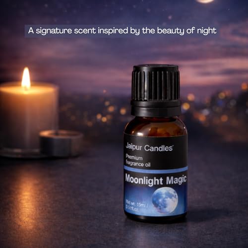 Image of Fragrance Oil | 15 ml | Aroma Oil for Home Fragrance | Best for Aromatherapy | Use in Diffusers, Candles, Air Fresheners (15ML, Moonlight Magic)