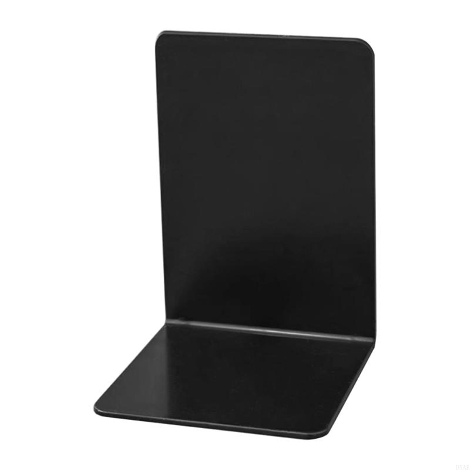 Bookends Multifunctional Book End Stoppers Desk Bookshelf Practical Holders Shelf Decorative Bookends Support Rack(Black)