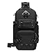 OZUKO Small Tactical Sling Bag for Men,Versatile Sling Backpack with Tactical Features and Durable Construction (black)