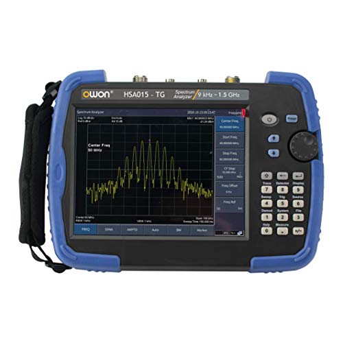 OWON Handheld Spectrum Analyzer HSA015-TG Frequency Range of 9 kHz up to 1.5 GHz,EMI pre-Compliance...