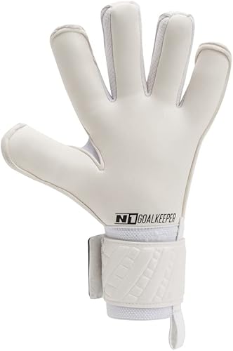 Miniatura 2 de N1 Goalkeeper gloves Cronos Duo. Guantes de fútbol con corte híbrido roll-negativo y látex alemán natural Duo Grip.Guantes de portero de fútbol