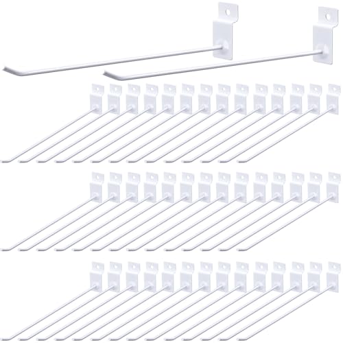 Moxweyeni 100 Pack Slatwall Hooks Slatwall Accessories Slat Wall Hanging